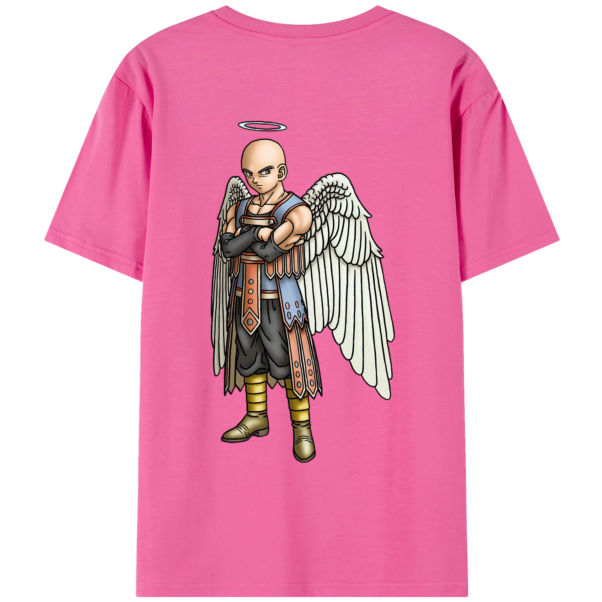 （画像用） ドラゴンクエスト Doragon Kuesuto Dragon Quest レディース半袖Tシャツ(バックプリント)